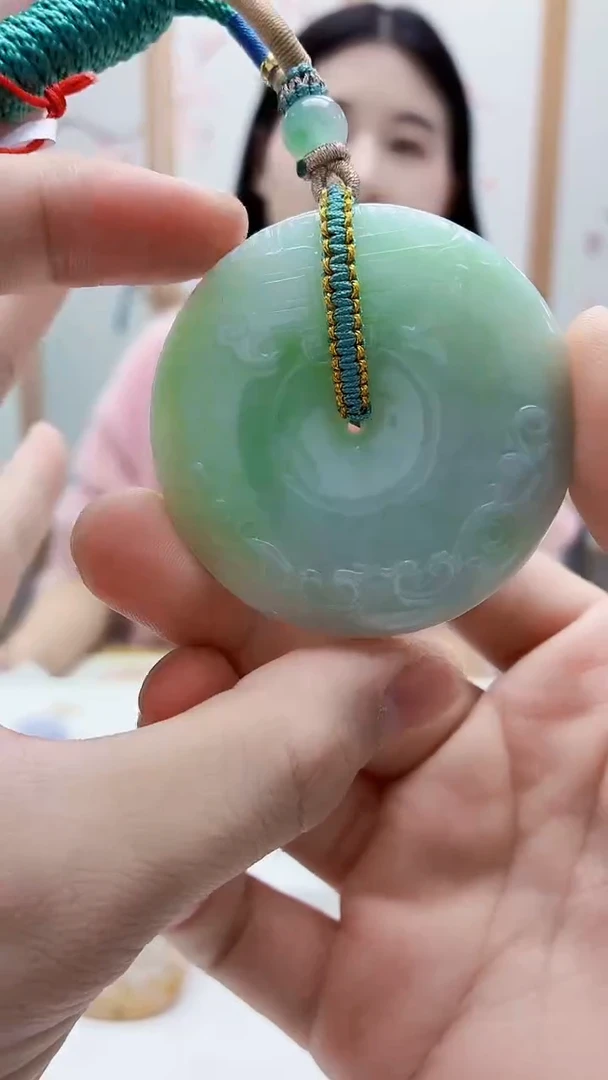 未镶嵌定制翡翠4812bb-毛货挂件35