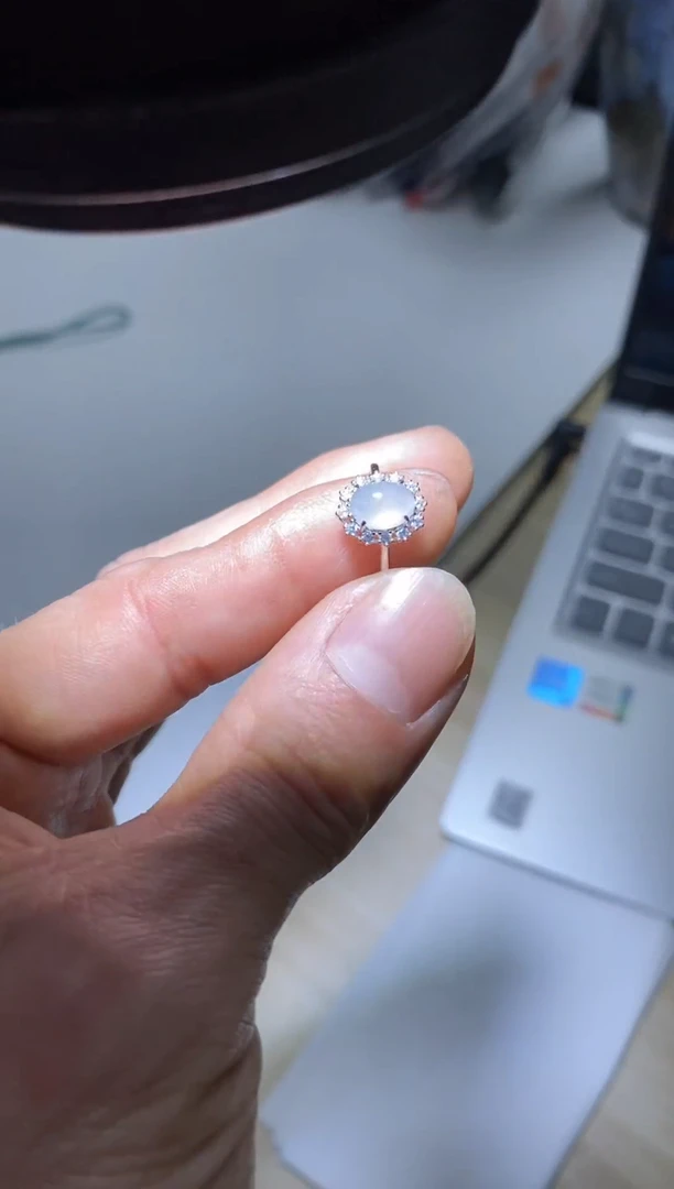 【闪购商品】翡翠戒指未镶嵌天然缅甸翡翠A货