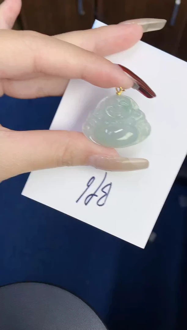 【闪购商品】翡翠颈饰18K金镶嵌00000000000