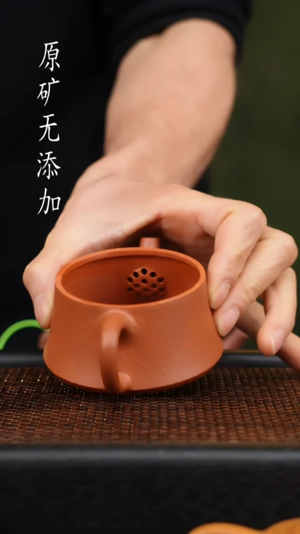 茶壶紫砂佛*宜兴原矿无添加紫砂壶
