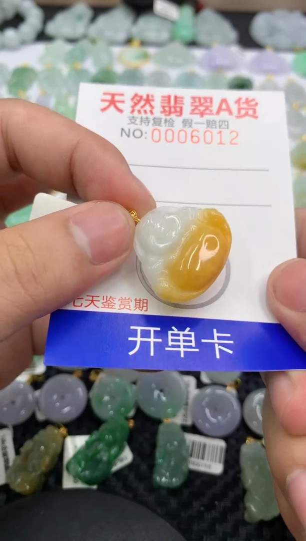 【闪购商品】翡翠颈饰18K金镶嵌111111111111