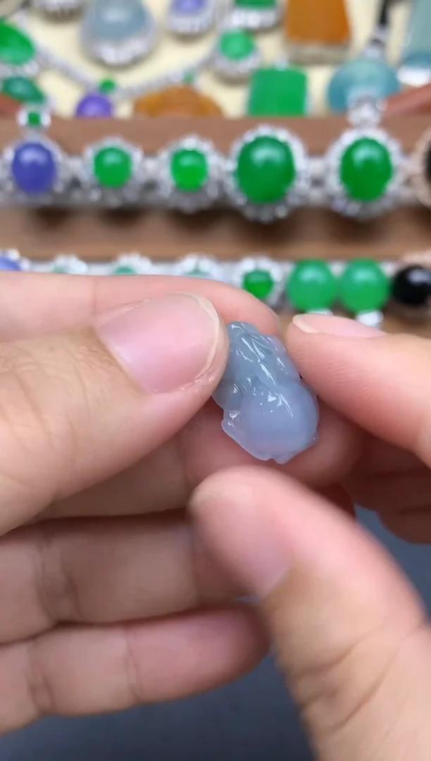 颈饰未镶嵌翡翠397-中国好珍宝