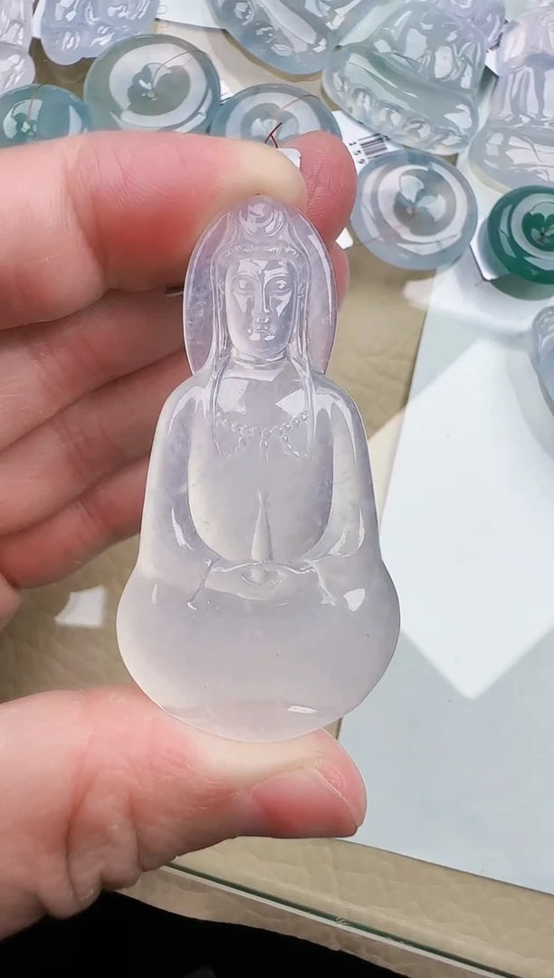 颈饰未镶嵌翡翠缅甸翡翠a货