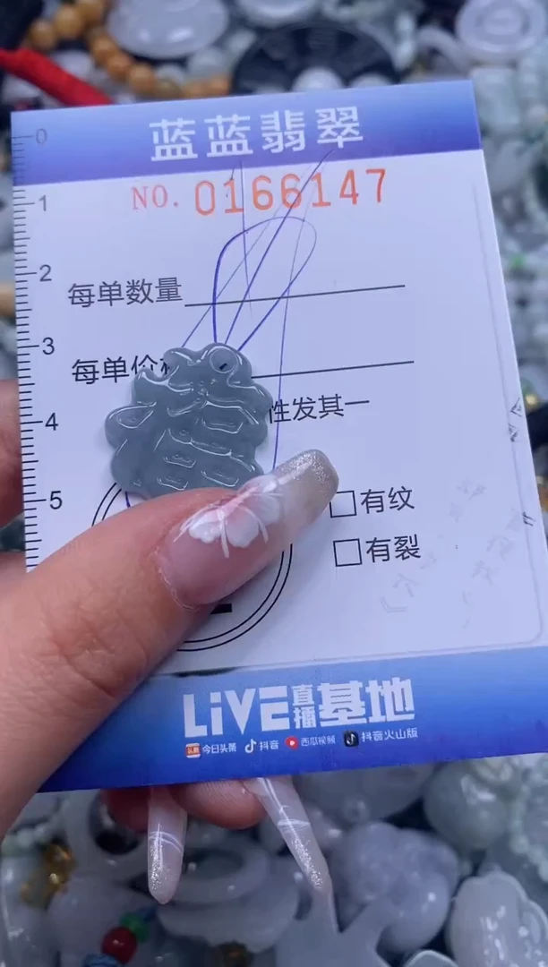 【闪购商品】翡翠颈饰未镶嵌闪购0166147多样性发其一