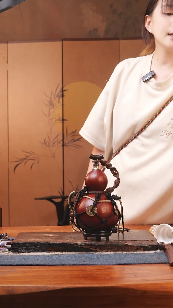 1785号精品大漆葫芦防腐防渗装水茶酒