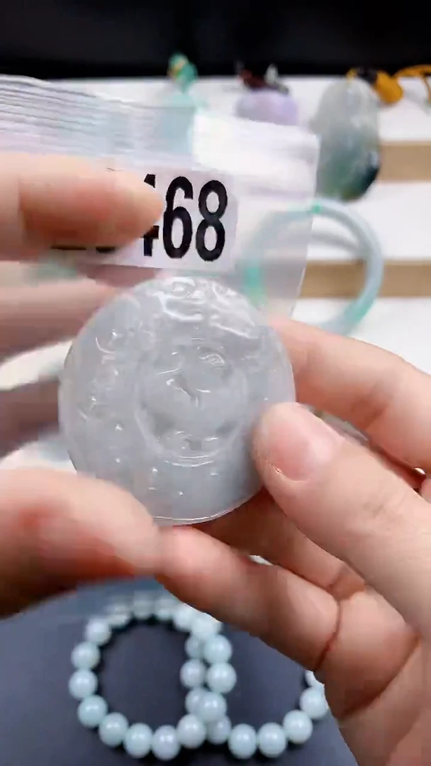 颈饰未镶嵌翡翠天然翡翠吊坠挂件