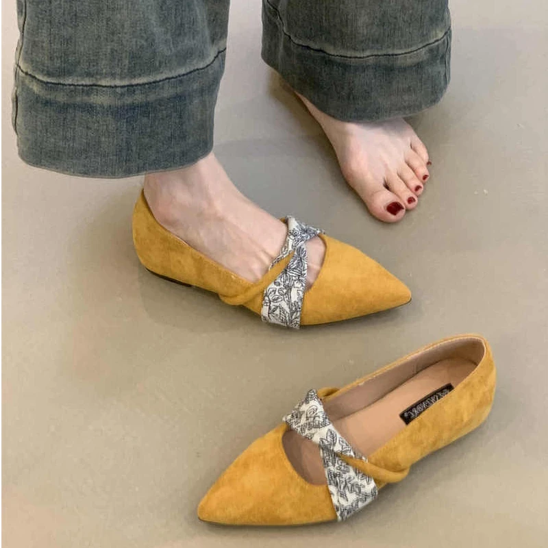 QYZ-233-9复古内增高玛丽珍鞋2025年法式温柔百搭一脚蹬通勤单鞋