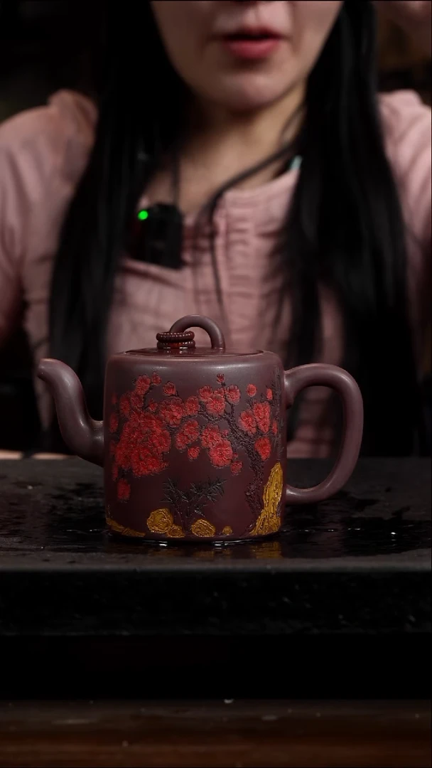 茶壶紫砂宜兴岁颐传器原矿全手13