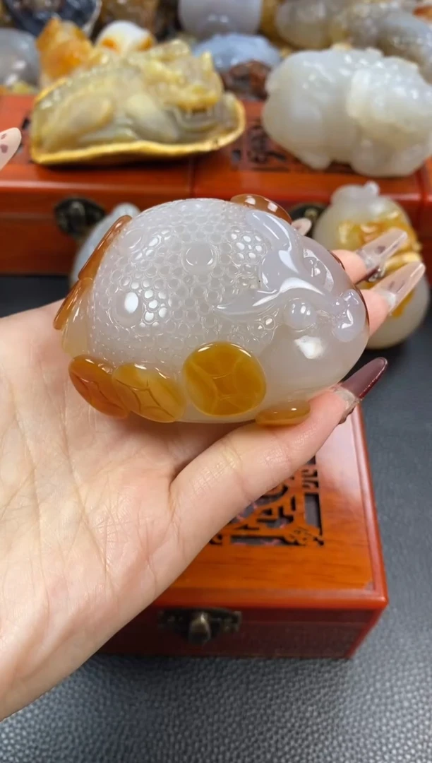 【闪购商品】玛瑙/玉髓手把未镶嵌1