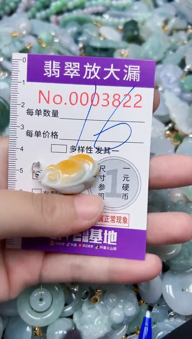 颈饰未镶嵌翡翠3822