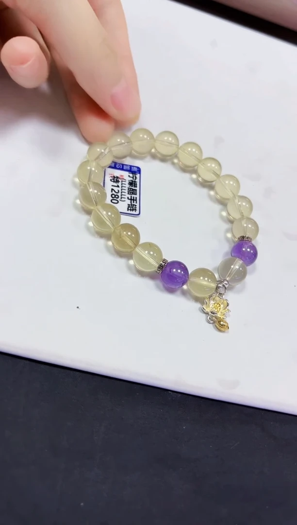 未镶嵌颈饰水晶手链