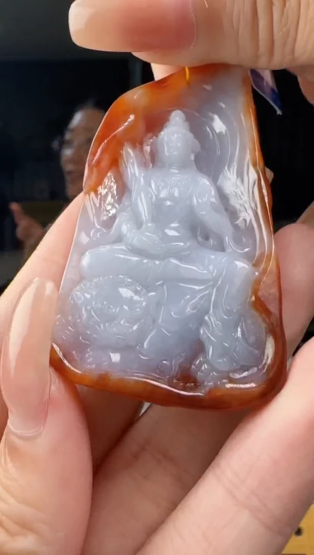 翡翠未镶嵌颈饰MM@@960Q3J19599