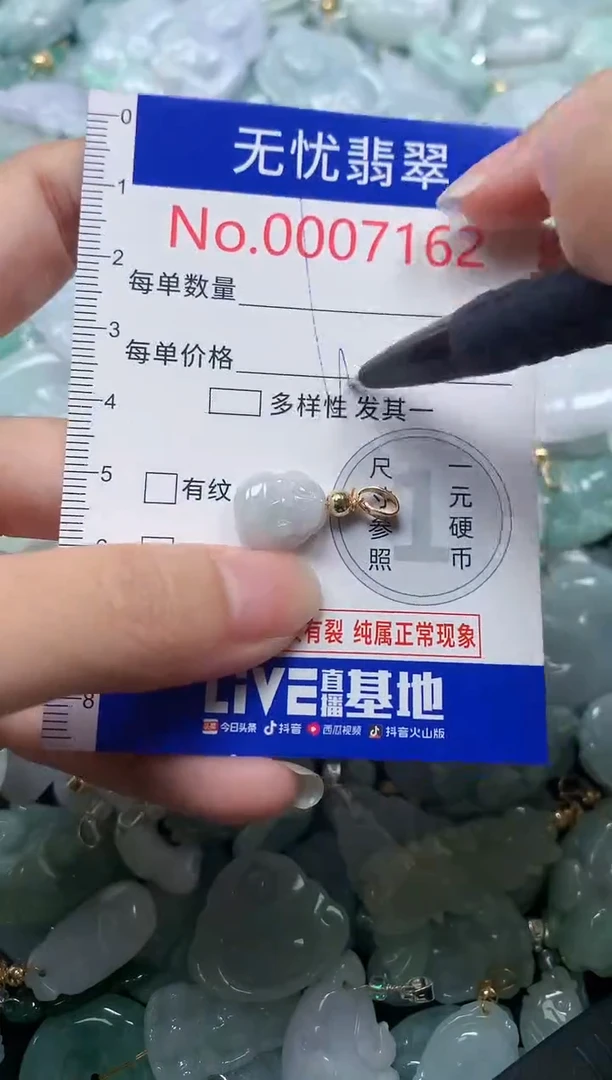 颈饰未镶嵌翡翠7162