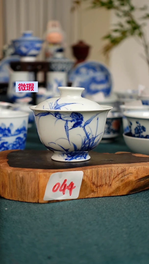 茶杯044全手工手绘茶器