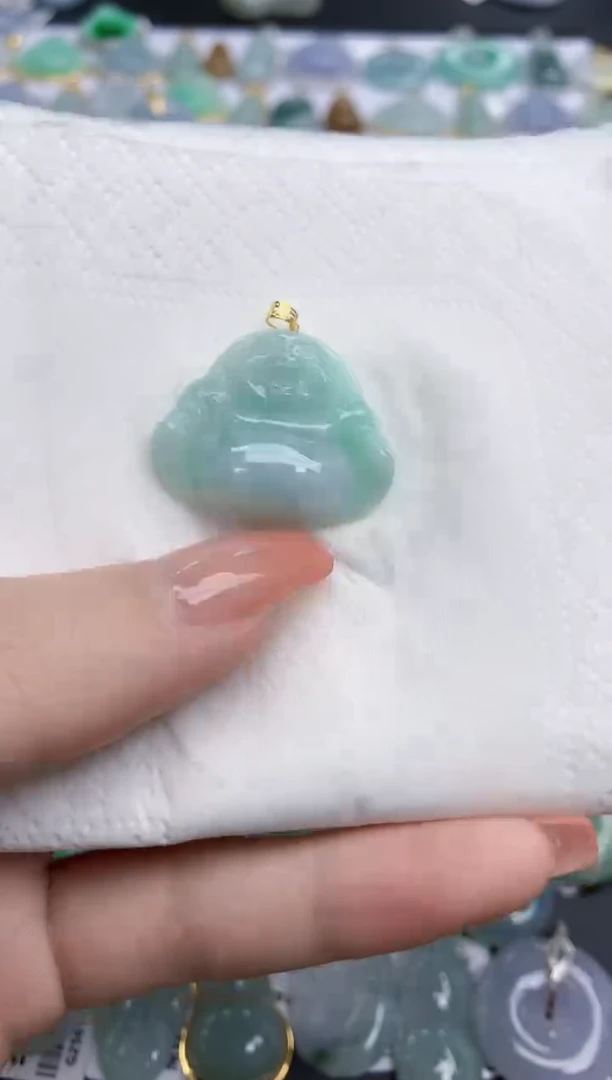 【闪购商品】翡翠颈饰未镶嵌天然缅甸翡翠A货