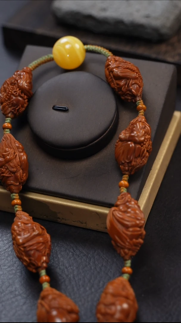 手串/手链橄榄核味*九林核雕文玩作品