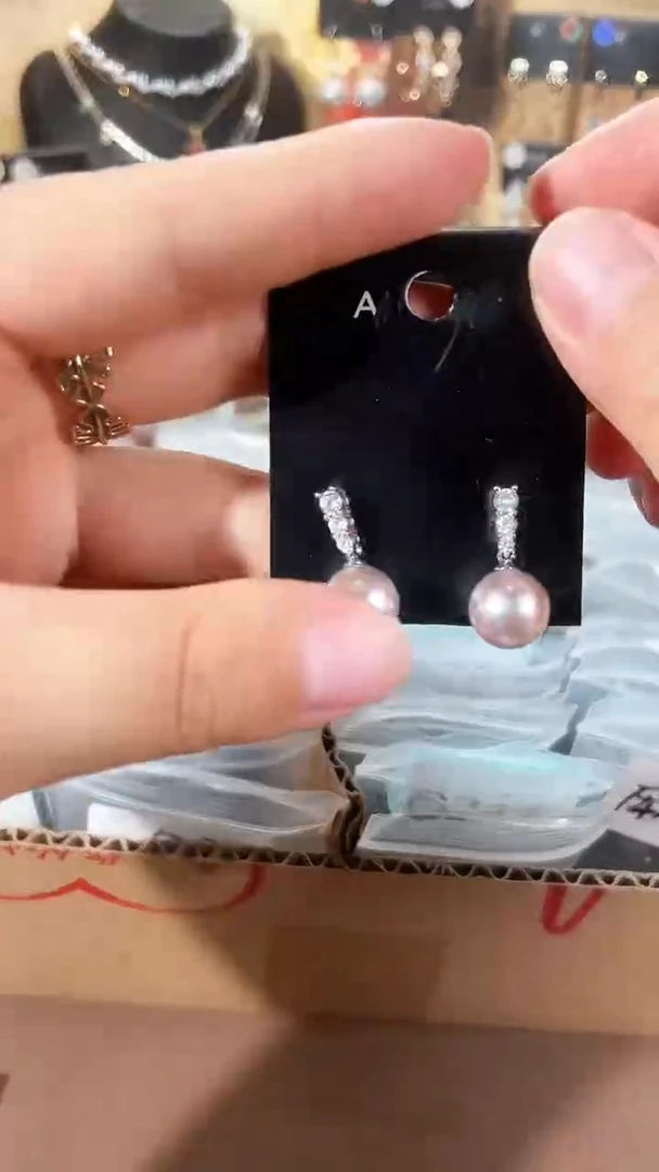 铜合金925银锆石豆409