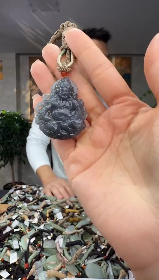 颈饰未镶嵌和田玉拍一发一多样性发货