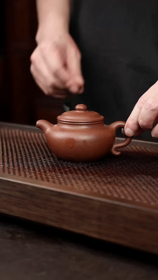茶壶紫砂红降大亨仿古