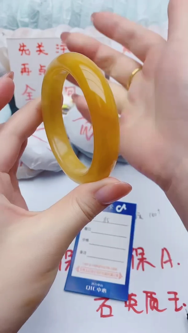 石英质玉手镯未镶嵌y15+61-62