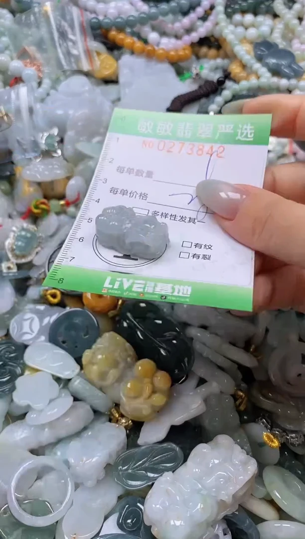 翡翠未镶嵌颈饰闪购0273842