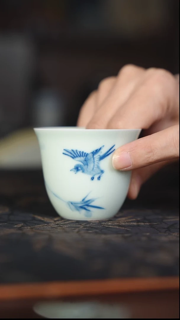 摆件瓷景德镇精品陶瓷茶器