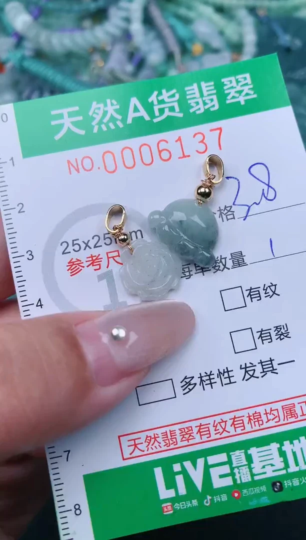 翡翠未镶嵌颈饰.0006137