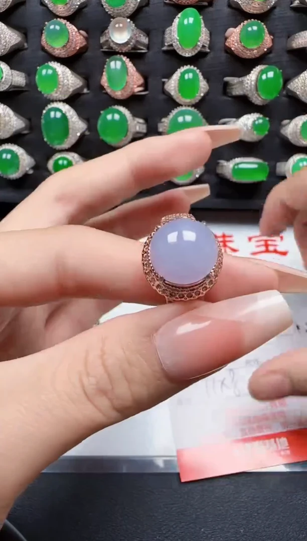 【闪购商品】翡翠戒指未镶嵌3060翡翠