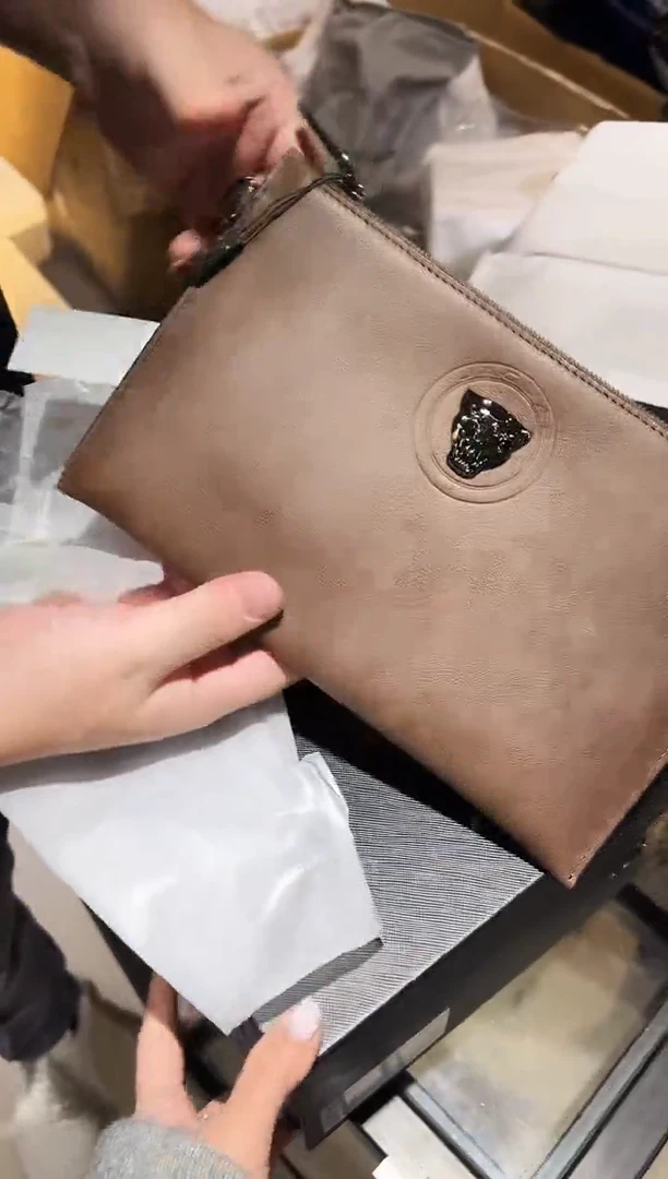 头层牛皮韩爵绅士包包皮具728