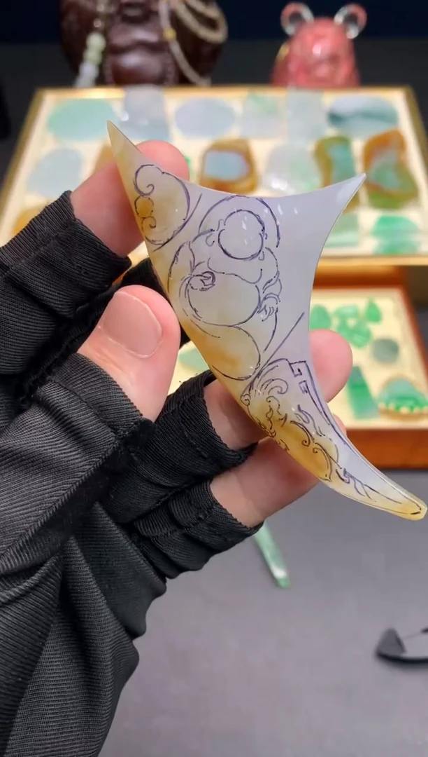 未镶嵌定制翡翠天然翡翠裸石（包工）
