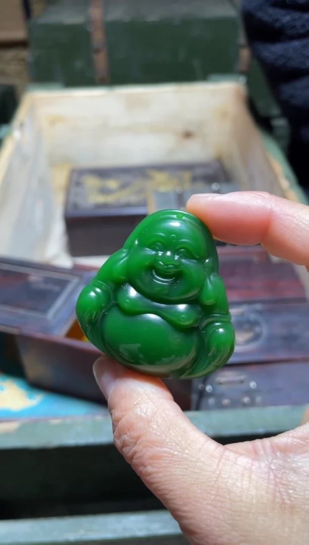 【闪购商品】绿弥勒佛1件