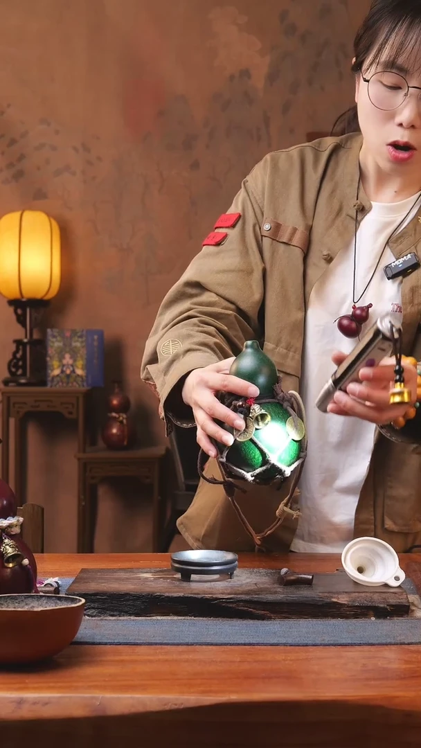 【闪购商品】178S号精品大漆葫芦防腐防渗装水茶酒