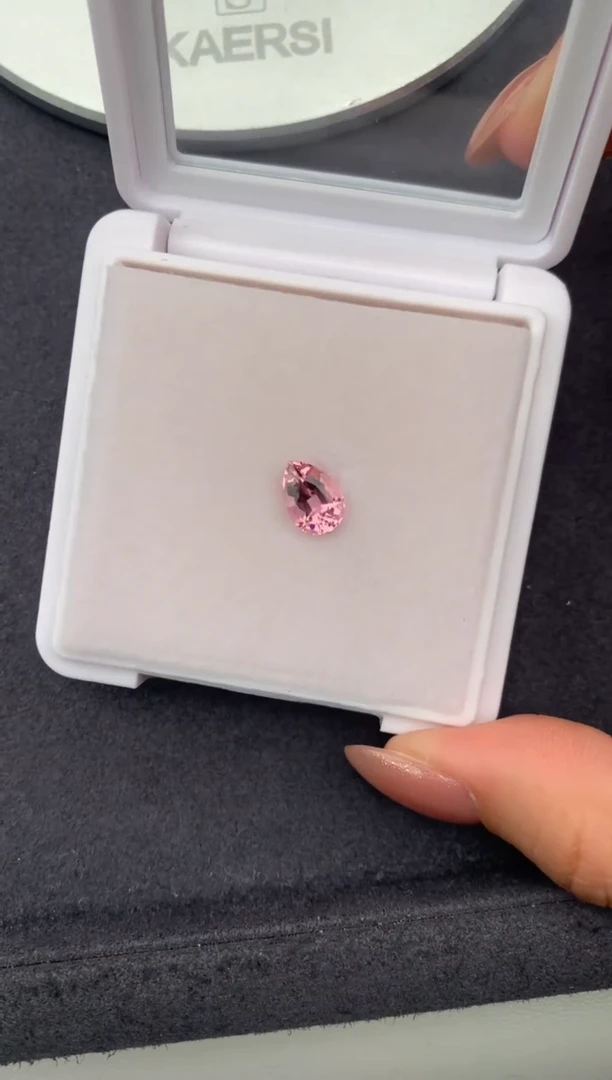 未镶嵌裸石碧玺1.5 ct 粉碧玺 定制 FE