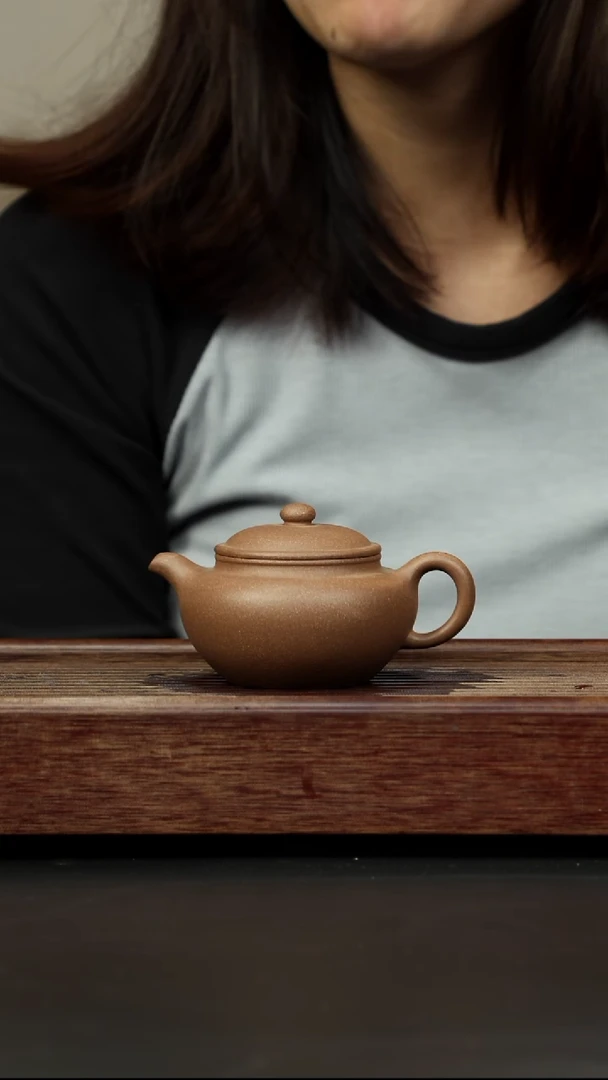 紫砂茶壶老段 永福莲子