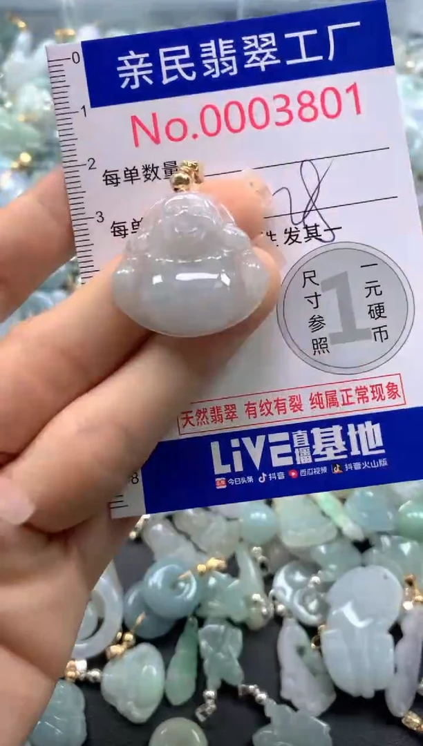 颈饰未镶嵌翡翠3801