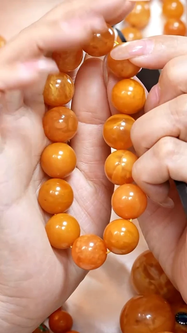 蜜蜡颈饰未镶嵌2091天然蜜蜡珠宝奇石云端妖孽全部保真