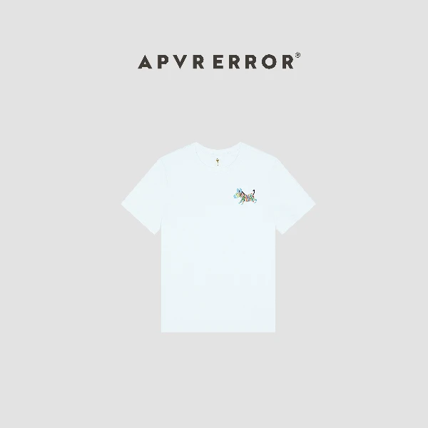 Apvr刺绣小马25年早春款设计短袖女百搭时尚显瘦圆领T恤女T522