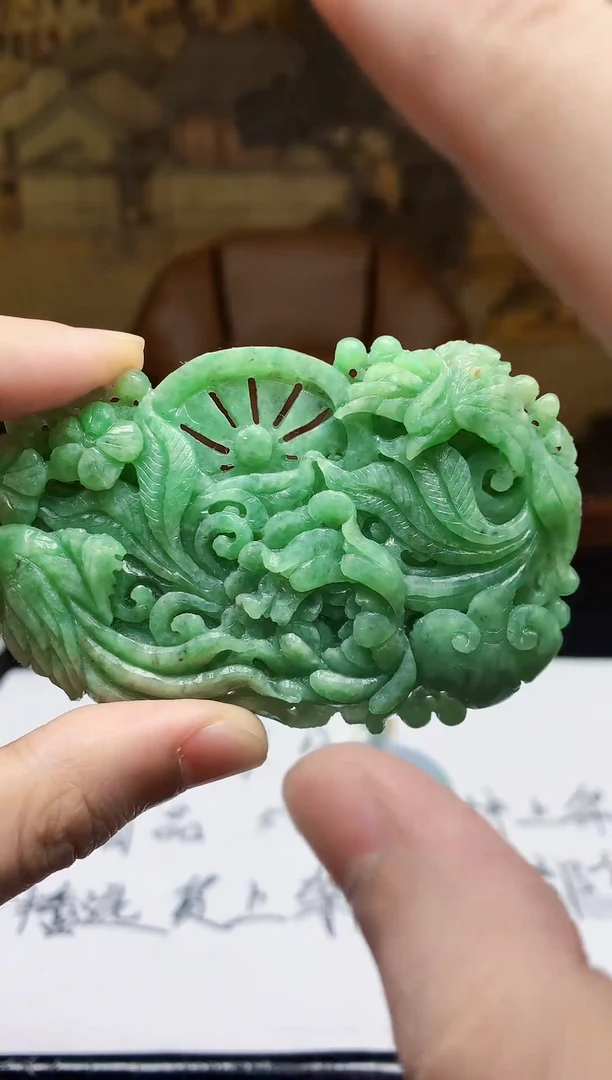 定制翡翠未镶嵌天然A货翡翠0809062