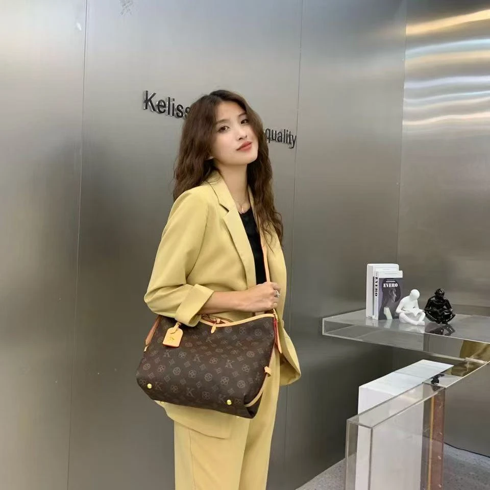 【然姐专拍】春夏新款轻奢老花托特