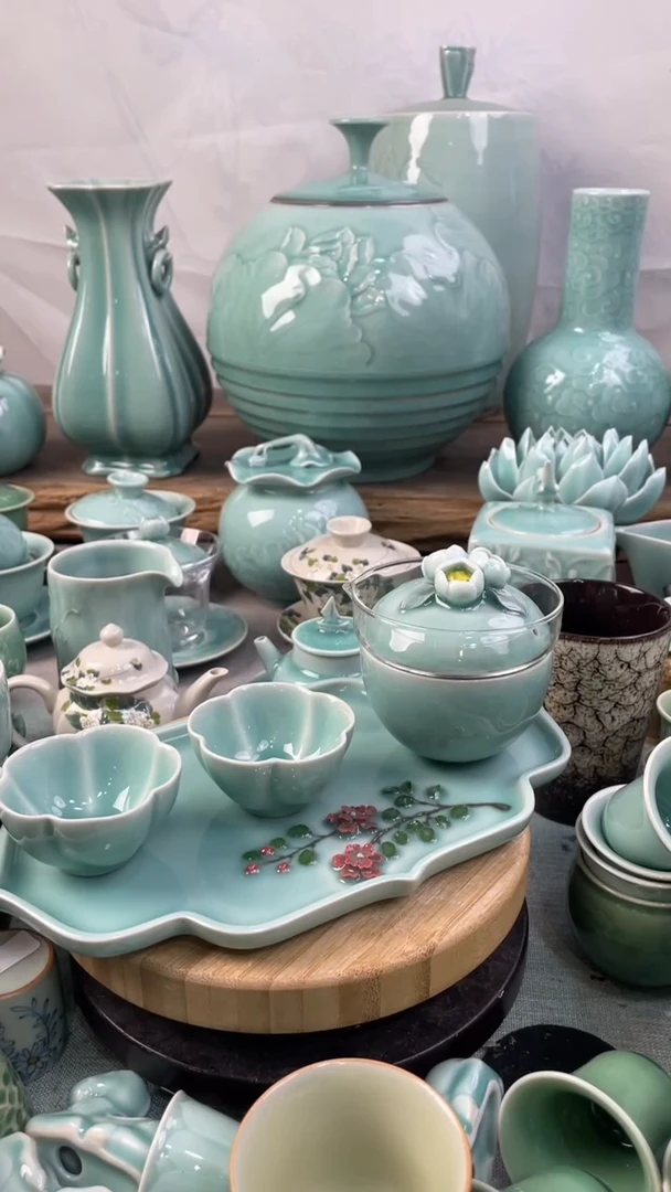 【闪购商品】特价福利 微瑕 慧仙青瓷