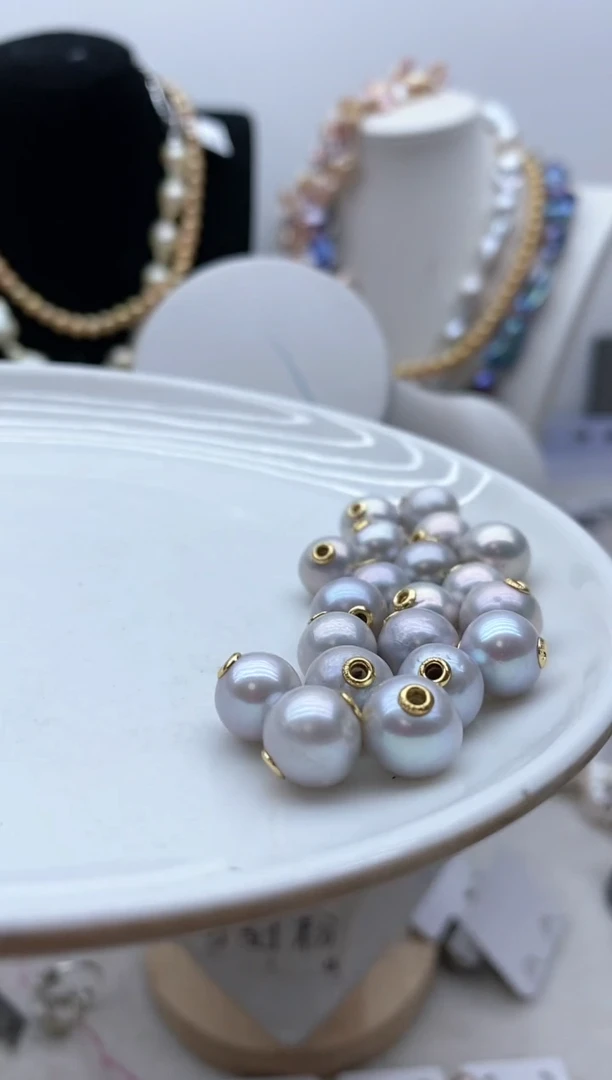 【闪购商品】淡水珍珠颈饰钛钢101