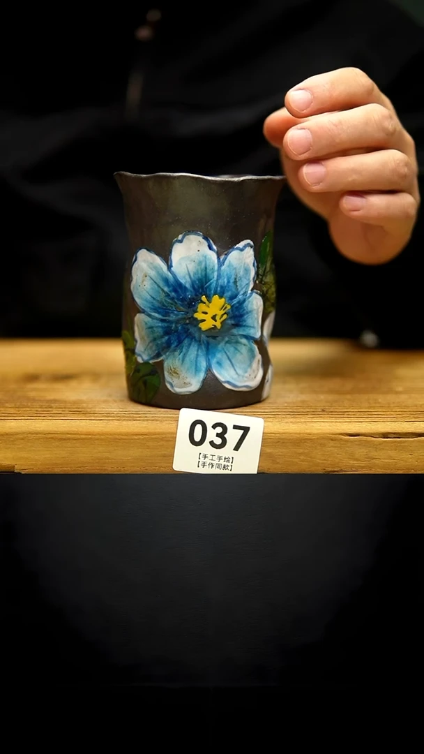 @@陶园瓷舍@@纯手工手绘@高温釉下彩