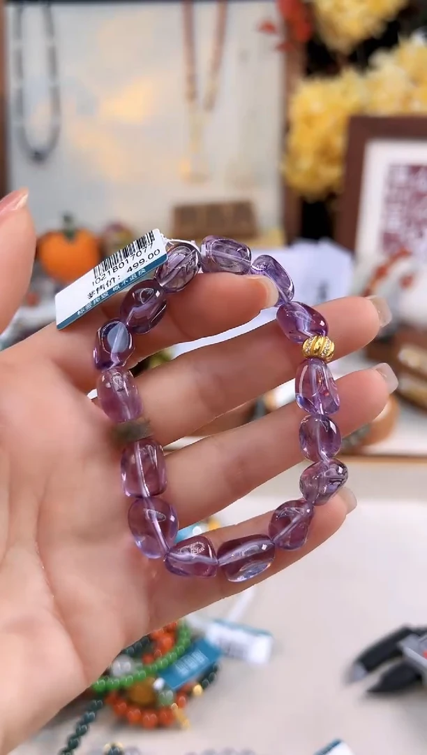 【闪购商品】水晶手绳银S925镶嵌@@I021B017077