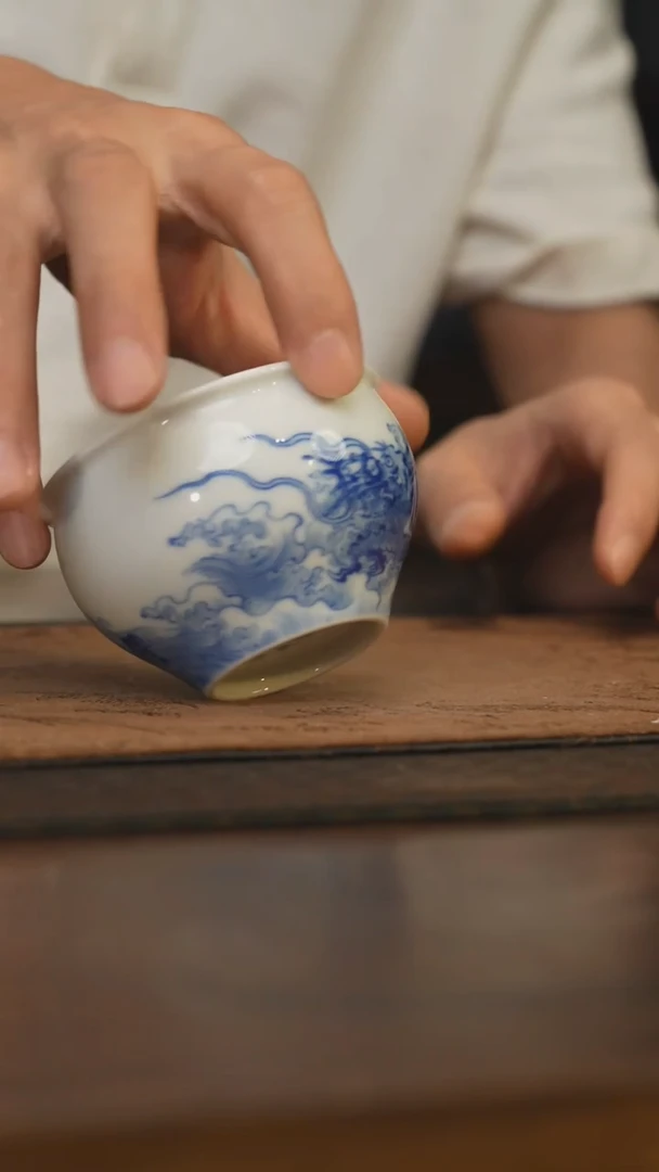 瓷片柴窑青花破价福利