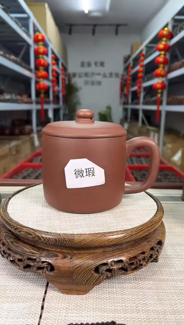 【闪购商品】紫砂茶杯微瑕四号井底槽清老板杯