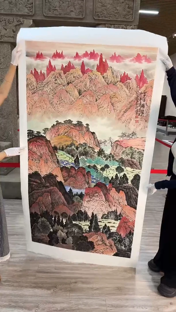国画40众合艺术馆郝凤先绘画作品