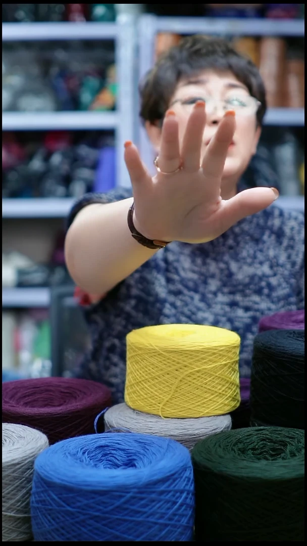 羊毛欢姐手编线B764