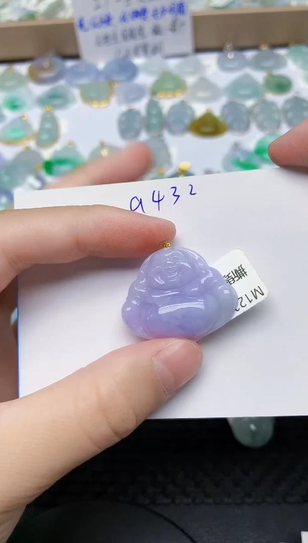 翡翠未镶嵌颈饰天然翡翠A货
