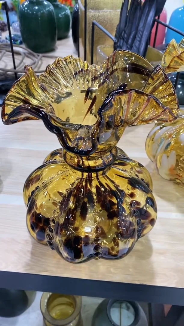 慕忆家手作琉璃花瓶