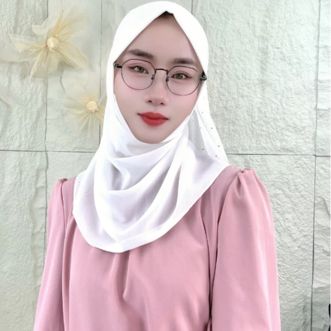 NISA国际服饰四季超薄套头满天星方便款绕巾NT004